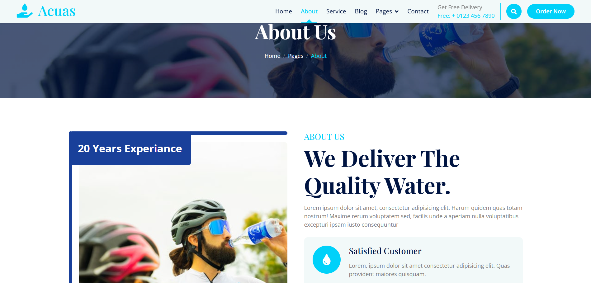 Water Refilling Website