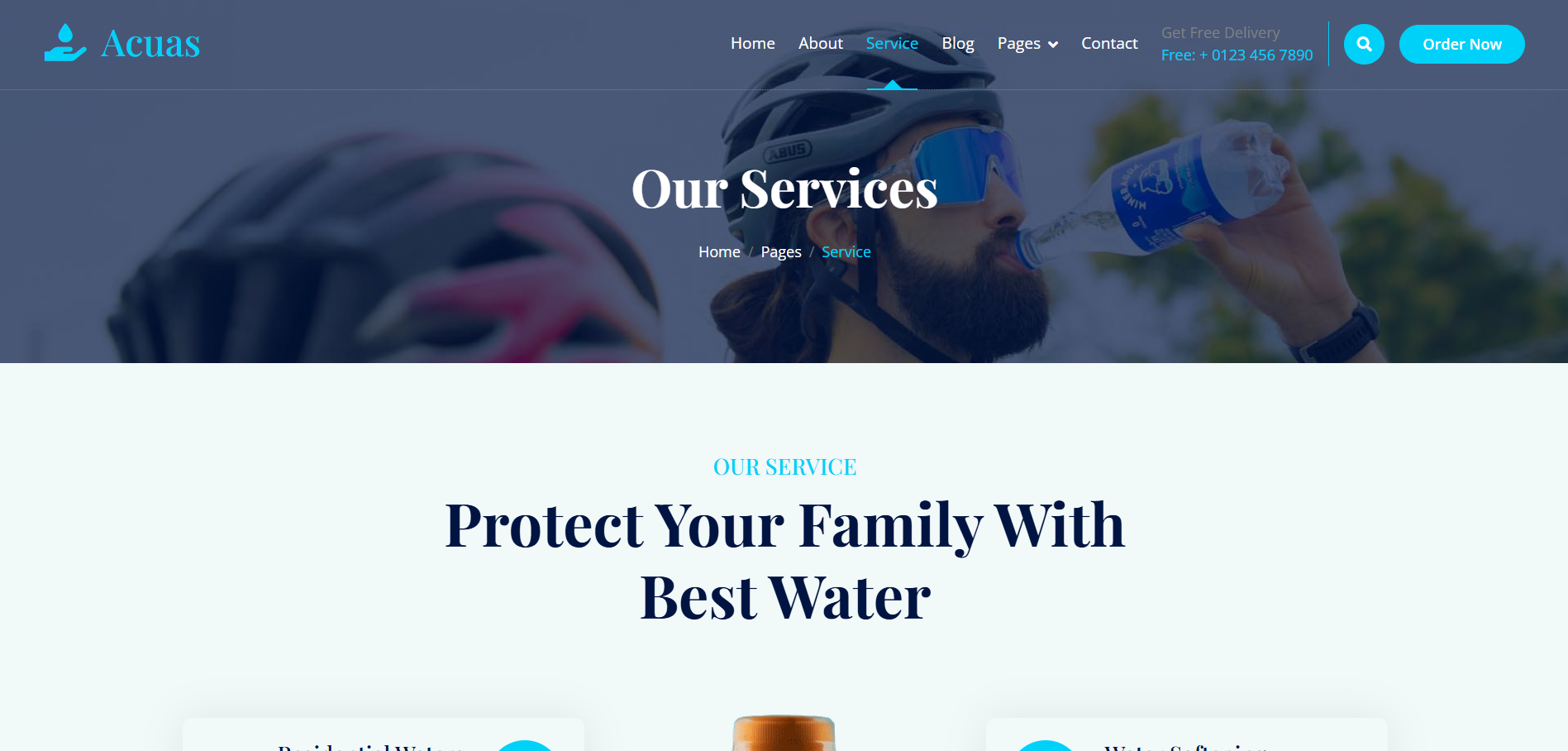 Water Refilling Website