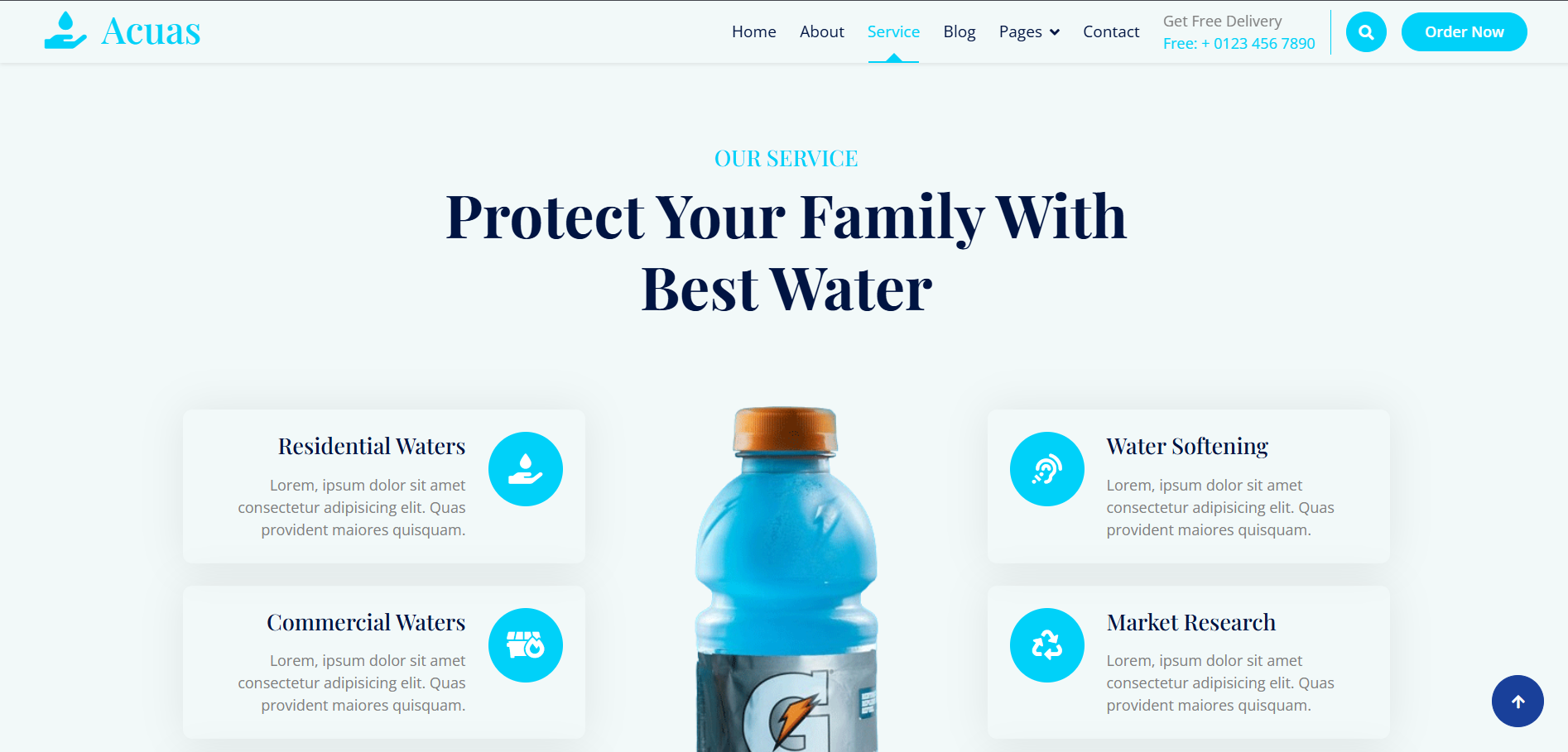 Water Refilling Website