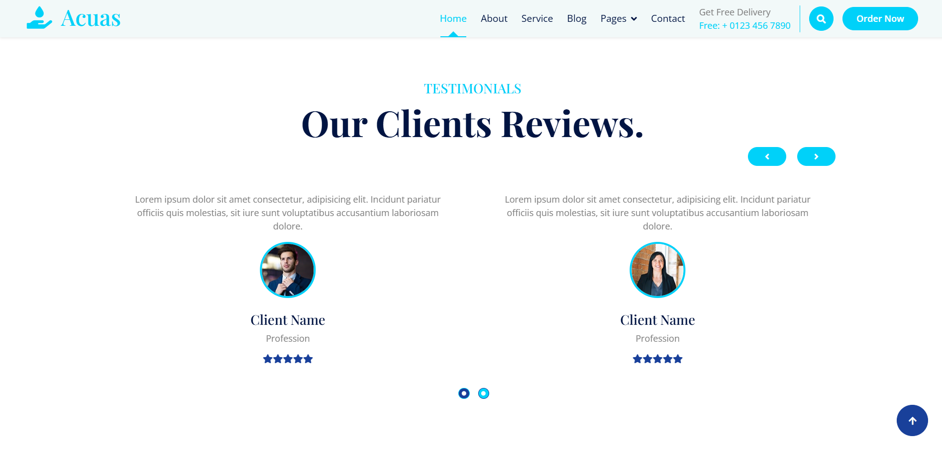 Water Refilling Website