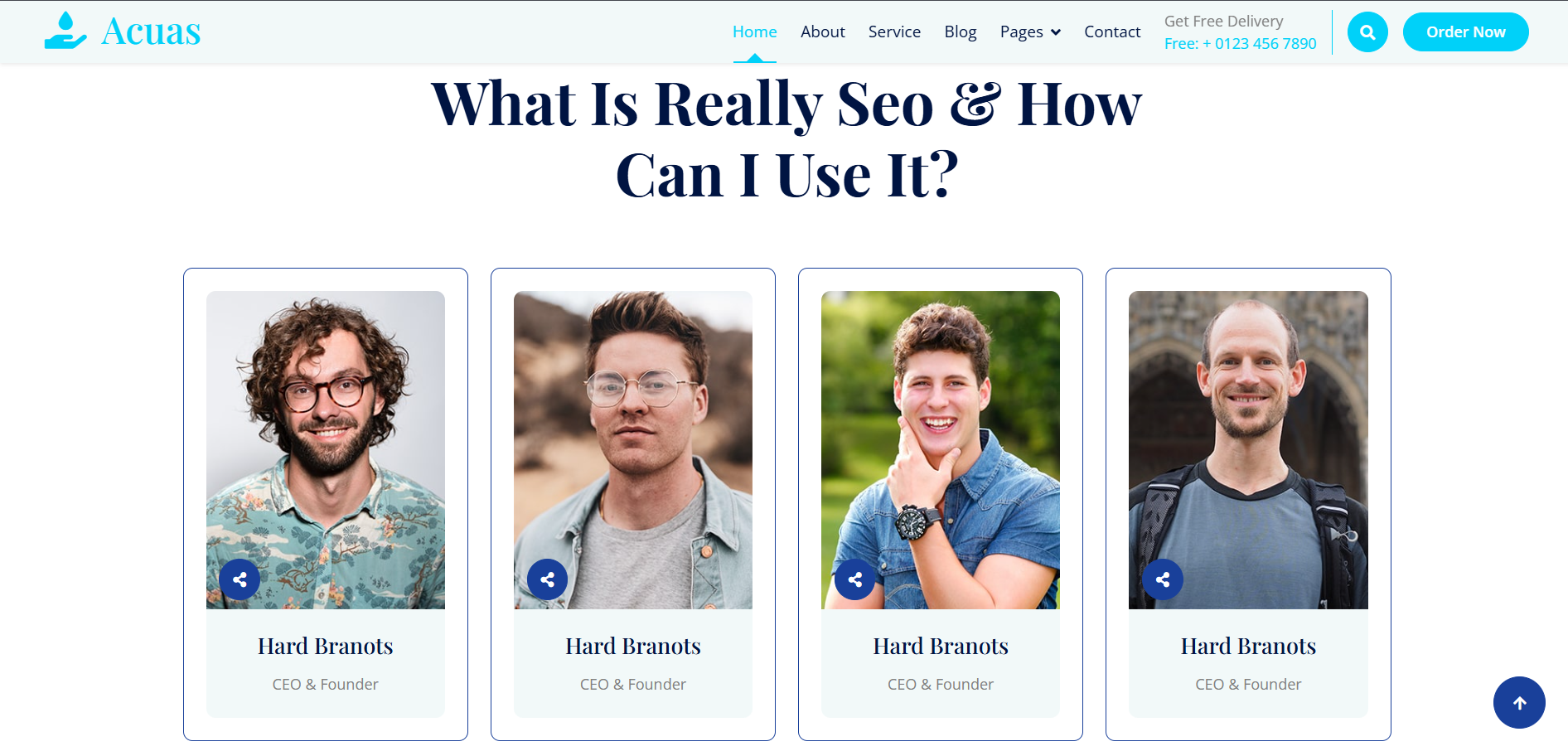 Water Refilling Website