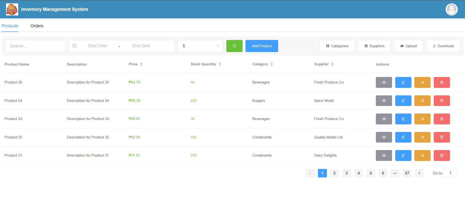 Inventory Management System