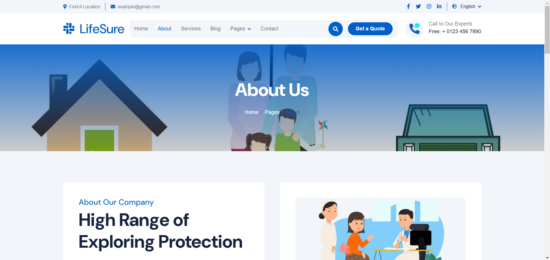 Insurance Website