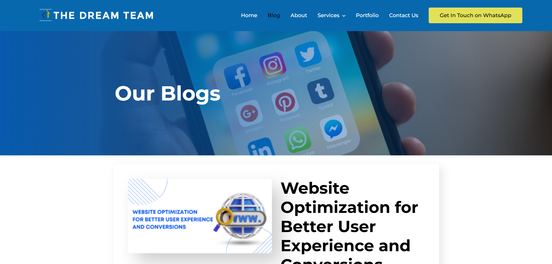 The Dream Team Digital Marketing